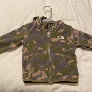Camo Northface fleece